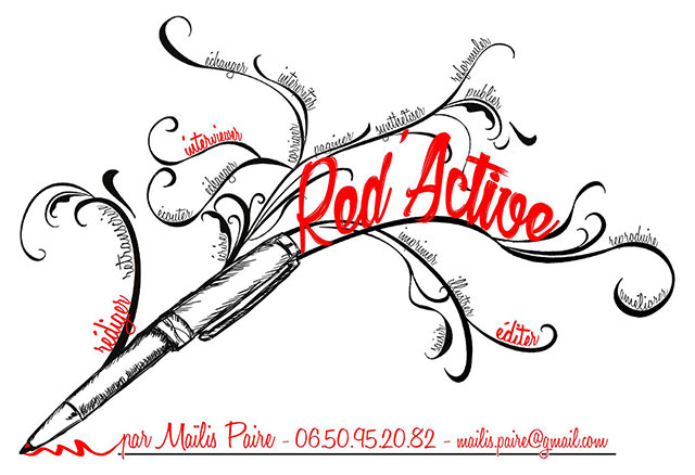Logo maison d’édition Red'Active