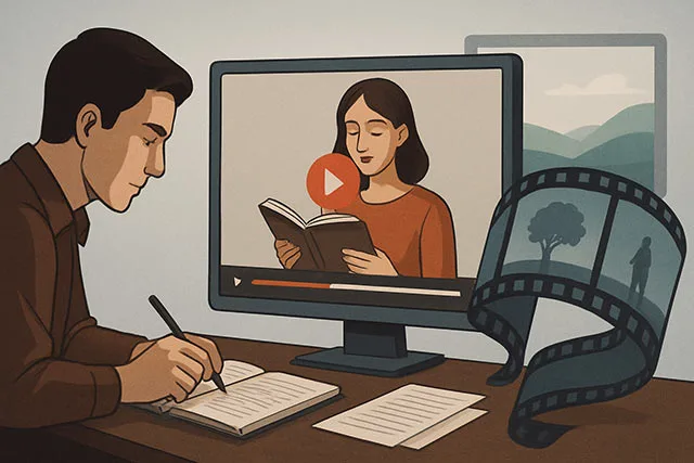 Du manuscrit à la vidéo