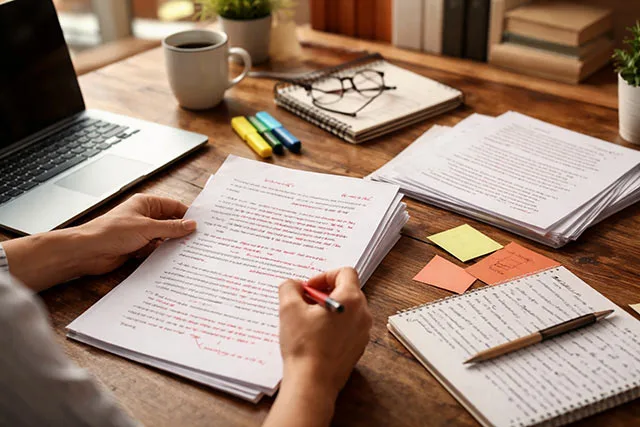 Retravailler son manuscrit : par où commencer ?