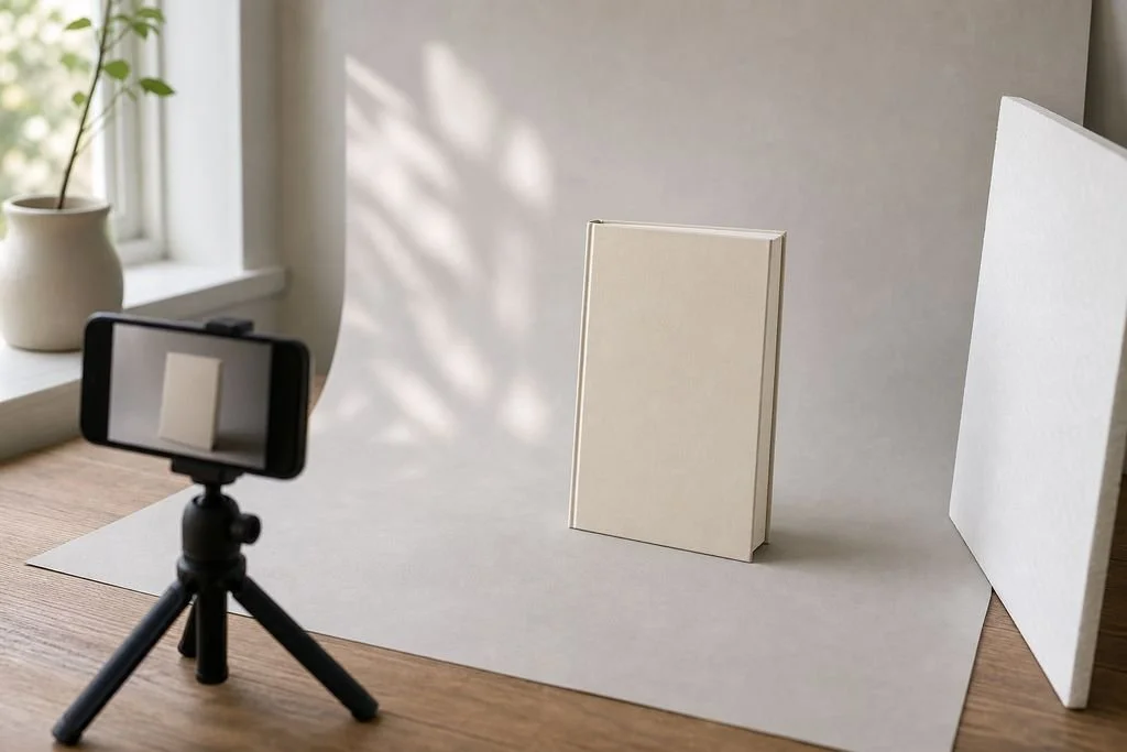 Mettre en valeur un livre autoédité en photo