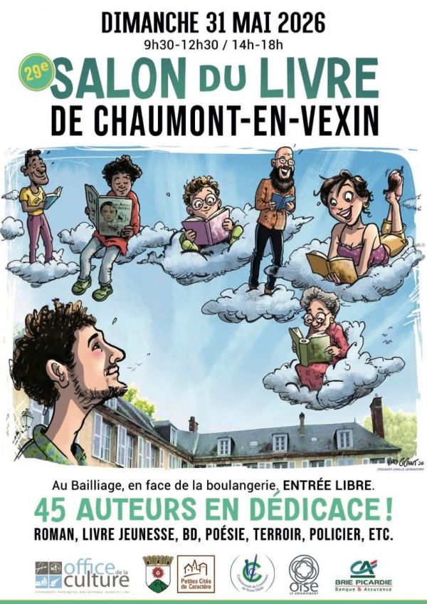 Salon du livre de Chaumont-en-Vexin