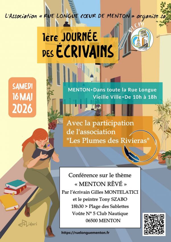 Journée des écrivains à Menton