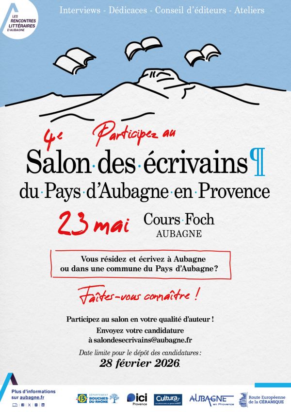 Salon des écrivains du Pays d’Aubagne