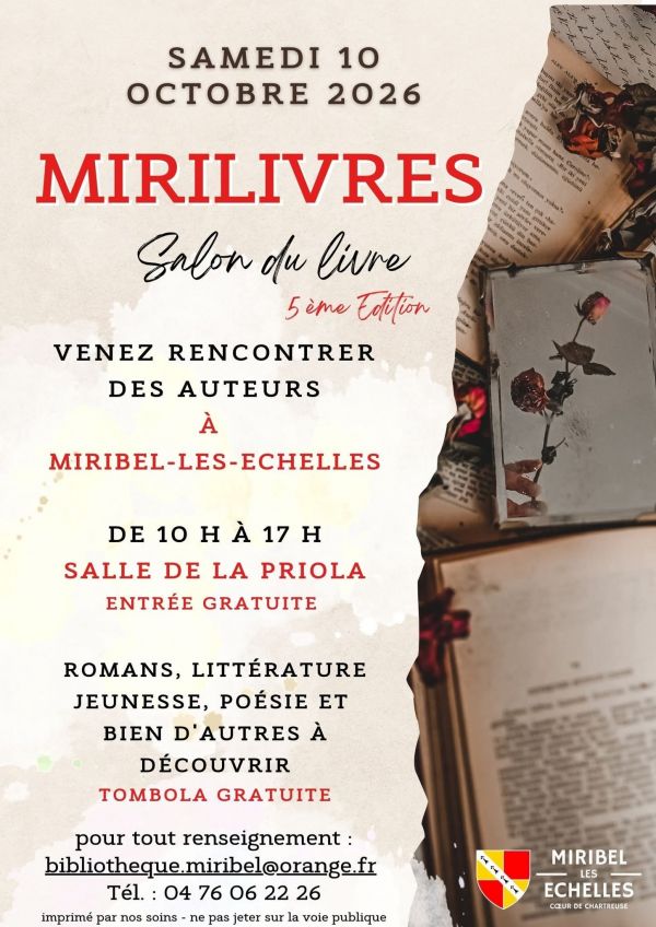 Mirilivres à Miribel-les-Échelles