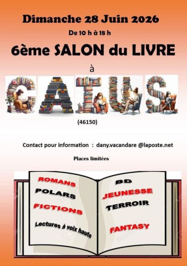 Salon du livre de Catus
