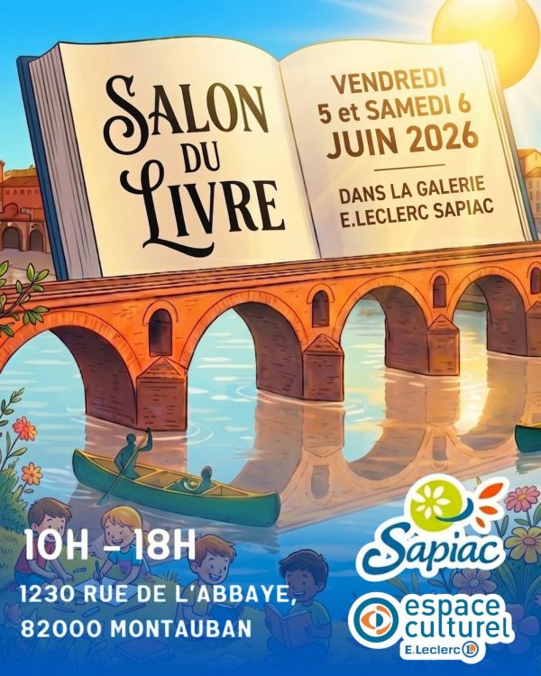 Salon du livre Galerie E.Leclerc Sapiac Montauban
