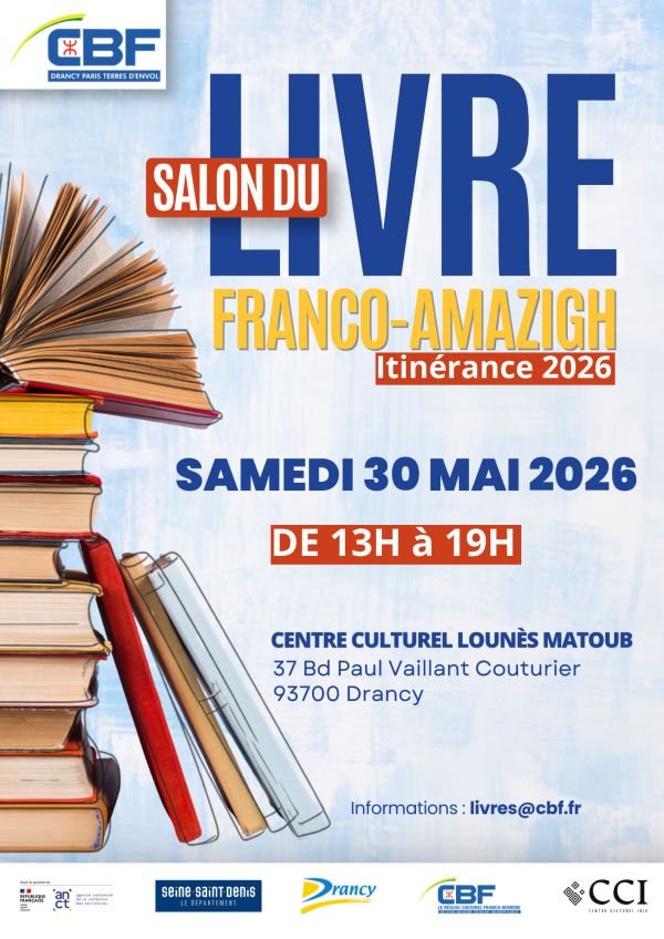Salon du livre franco-amazigh de Drancy