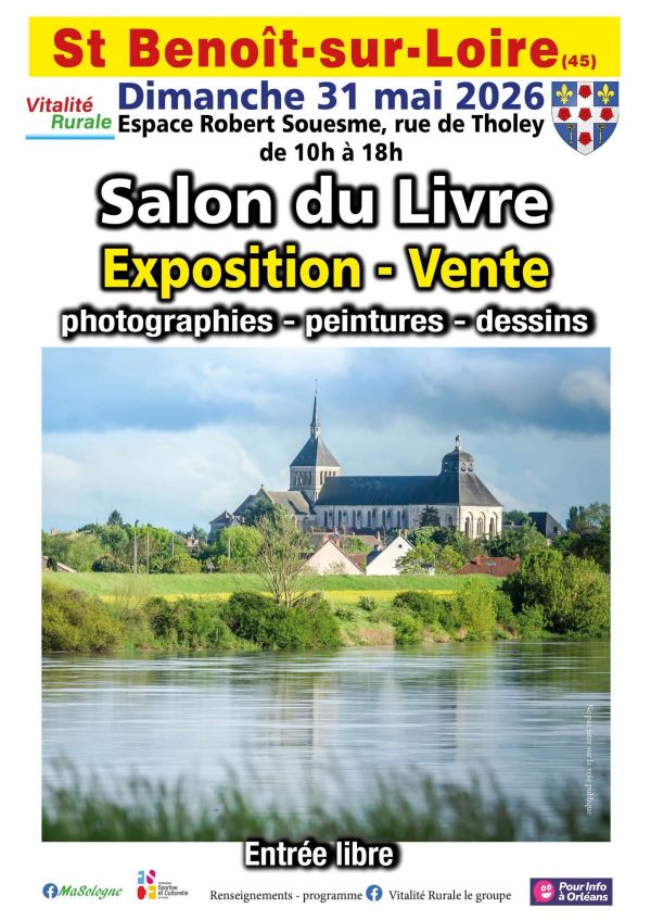 Salon du livre de Saint-Benoît-sur-Loire