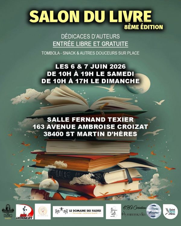 Salon du livre de Saint-Martin-d’Hères