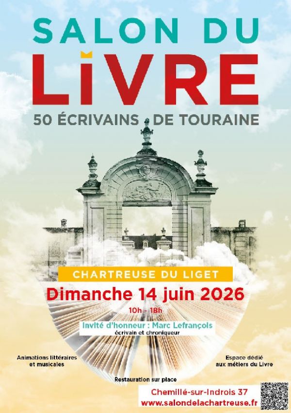 Salon du livre de la Chartreuse du Liget 2026