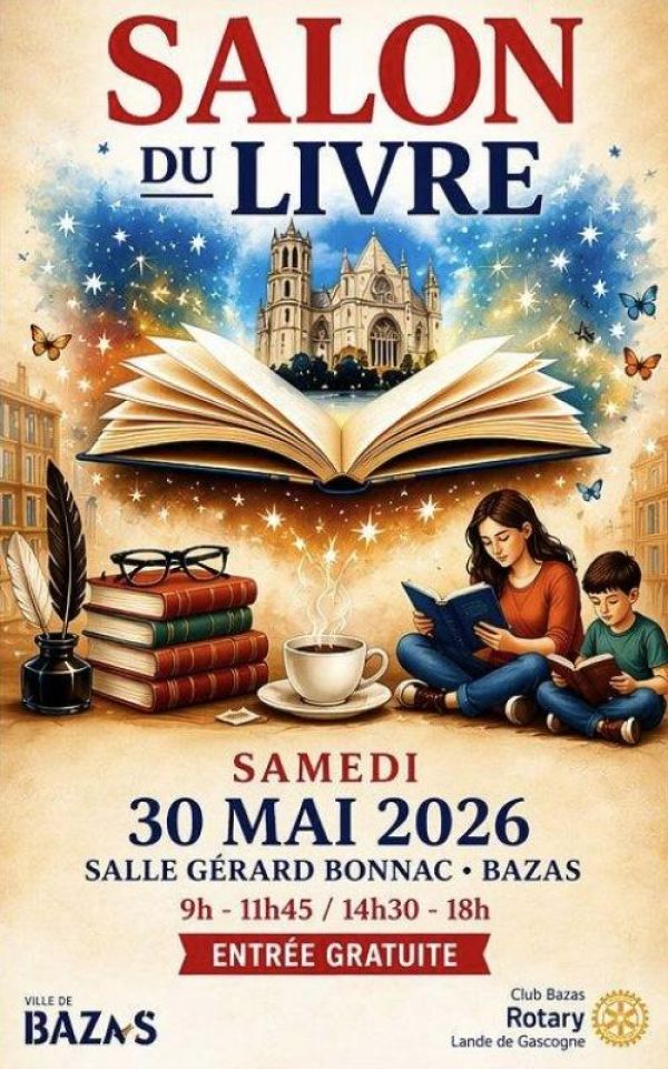 Salon du livre de Bazas 2026 Salon du livre de Bazas 2026