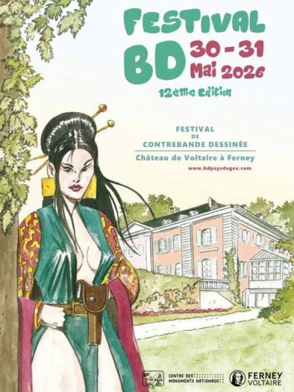 Festival BD ContreBande Dessinée à Ferney-Voltaire 2026 Festival BD ContreBande Dessinée à Ferney-Voltaire 2026