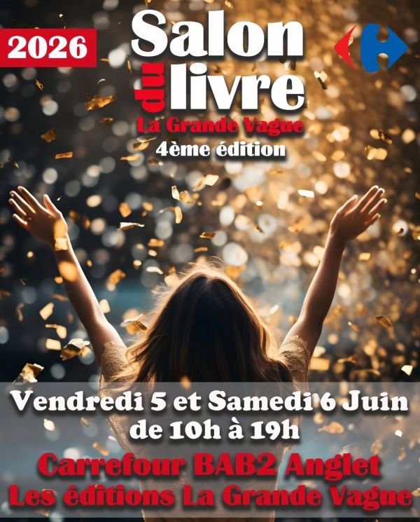 Salon du livre La Grande Vague à Anglet