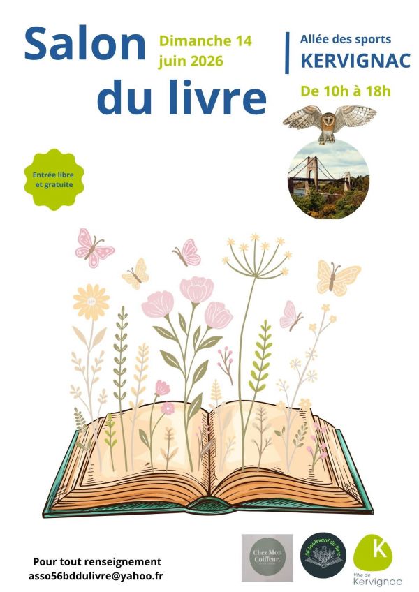 Salon du livre de Kervignac 2026 Salon du livre de Kervignac 2026