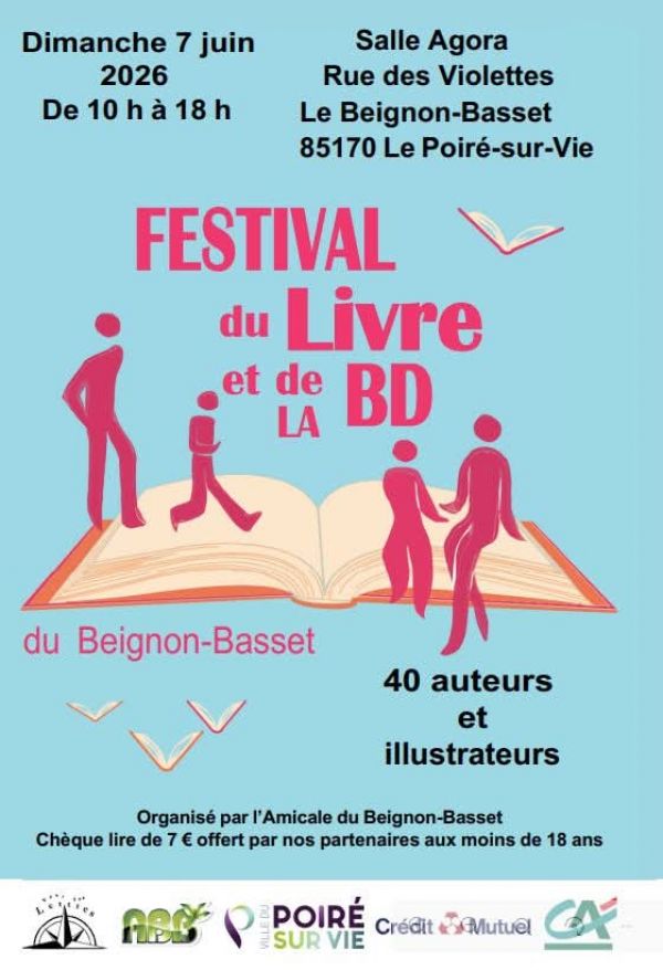 Festival du livre et de la BD du Beignon Basset 2026 Festival du livre et de la BD du Beignon Basset 2026