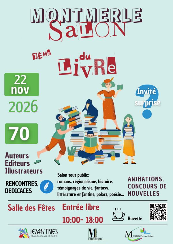 Salon du livre de Montmerle-sur-Saône 2026