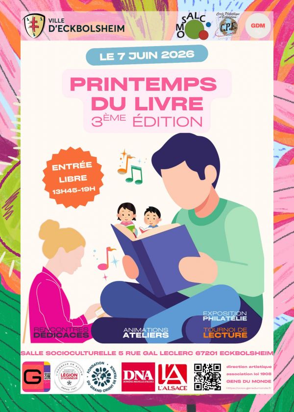 Printemps du Livre d’Eckbolsheim 2026