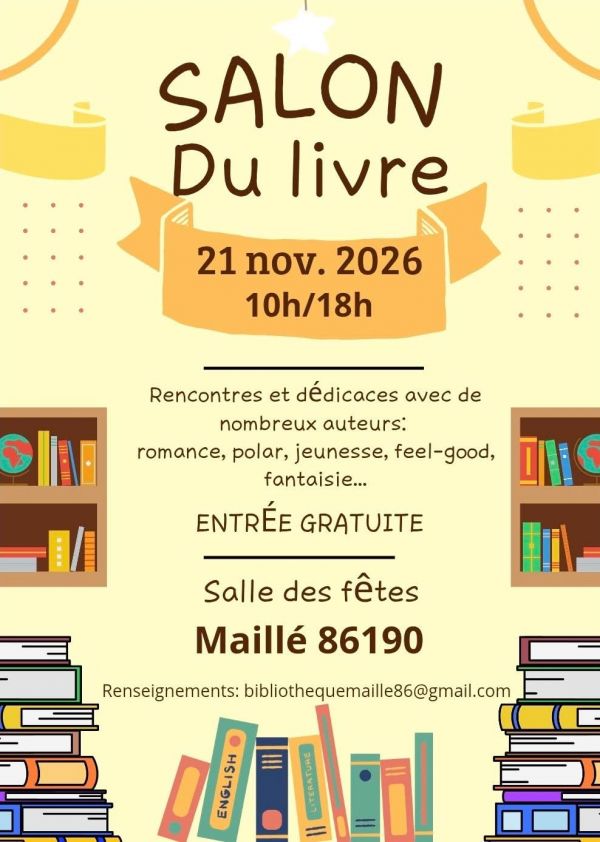 Salon du livre de Maillé 2026