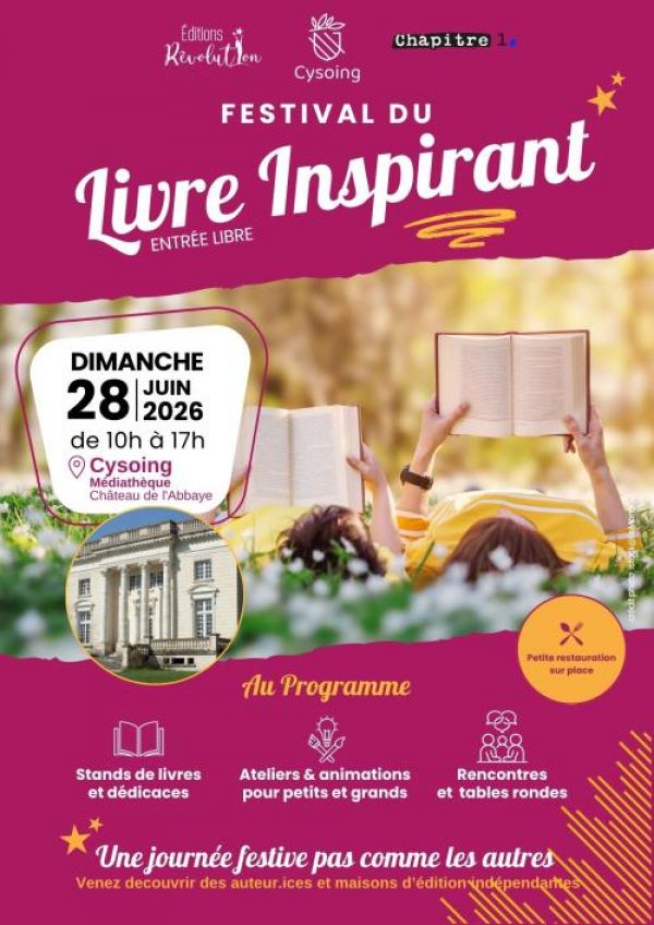 Festival du Livre Inspirant de Cysoing