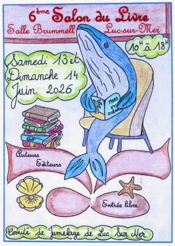 Salon du livre de Luc-sur-Mer 2026