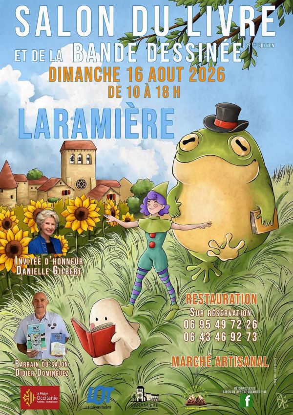 Salon du livre et de la bande dessinée de Laramière 2026