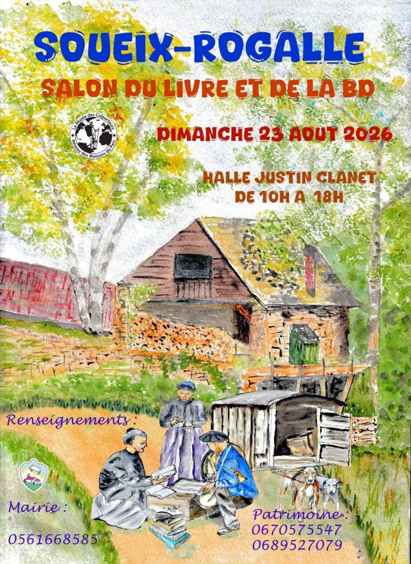 Salon du livre et de la BD de Soueix-Rogalle