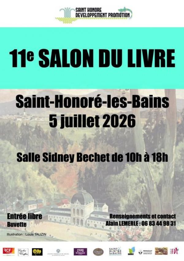 Salon du livre de Saint-Honoré-les-Bains