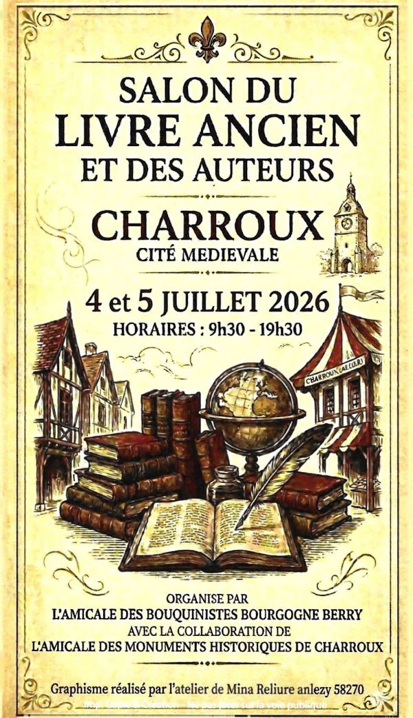 Salon du livre ancien et des auteurs de Charroux