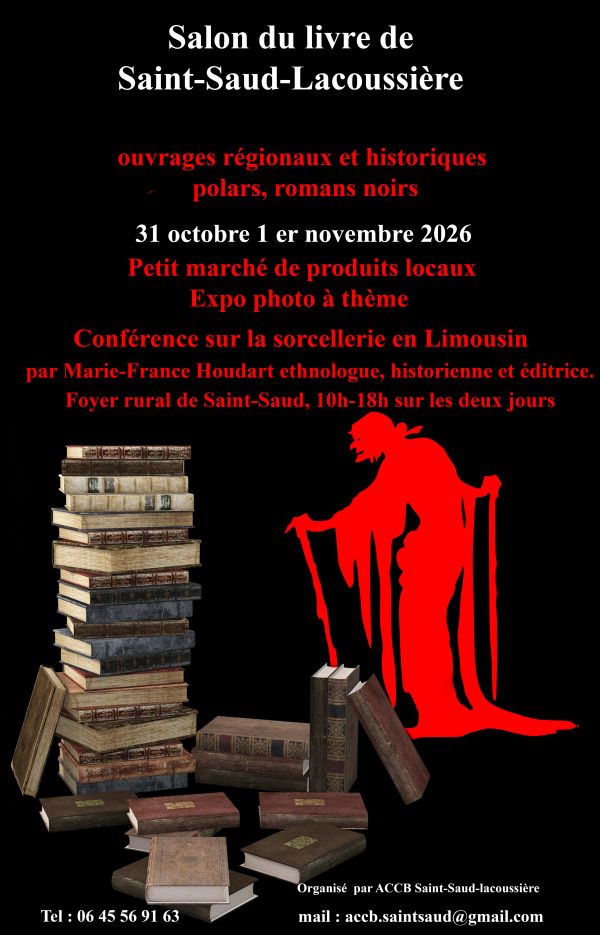 Salon du livre de Saint-Saud-Lacoussière