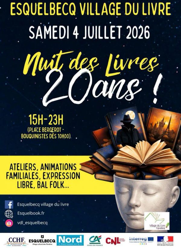 Nuit des Livres d’Esquelbecq