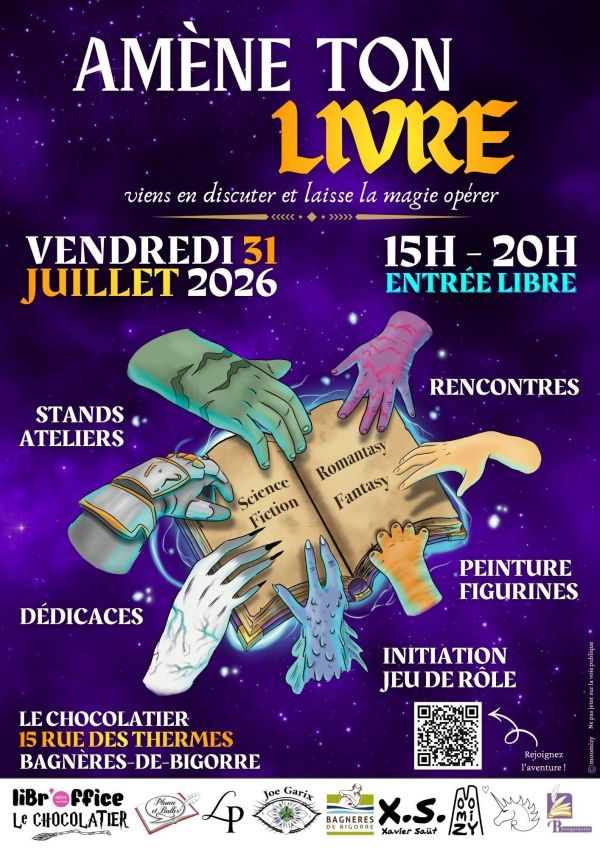 Amène ton livre à Bagnères-de-Bigorre 2026 Amène ton livre à Bagnères-de-Bigorre 2026