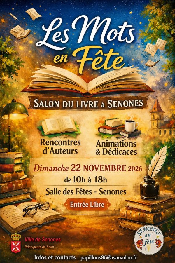 Les Mots en Fête de Senones 2026 Les Mots en Fête de Senones 2026