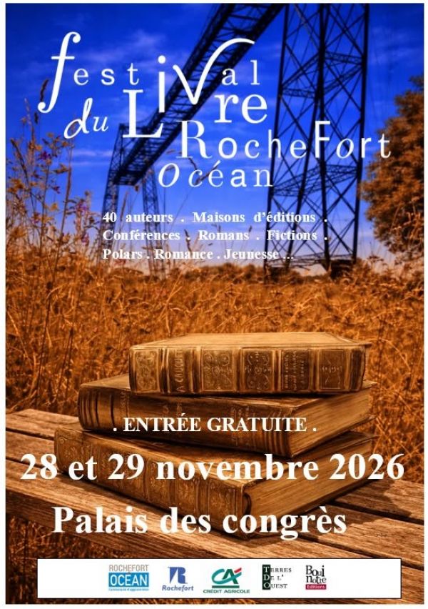Festival du Livre Rochefort Océan 2026 Festival du Livre Rochefort Océan 2026