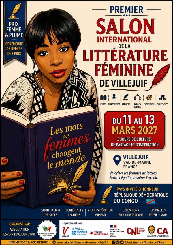 Salon International de la Littérature Féminine de Villejuif 2027 Salon International de la Littérature Féminine de Villejuif 2027