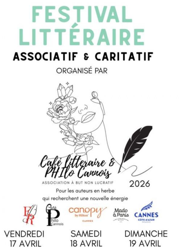 Festival littéraire Cannois 2026
