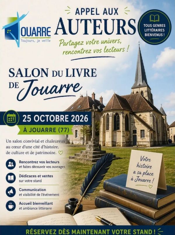 Salon du Livre de Jouarre 2026 Salon du Livre de Jouarre 2026