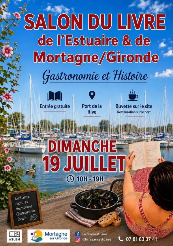 Salon du livre de l’Estuaire et de Mortagne-sur-Gironde