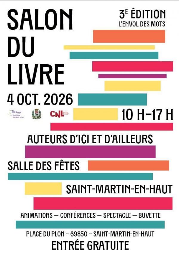 Salon du Livre de Saint-Martin-en-Haut