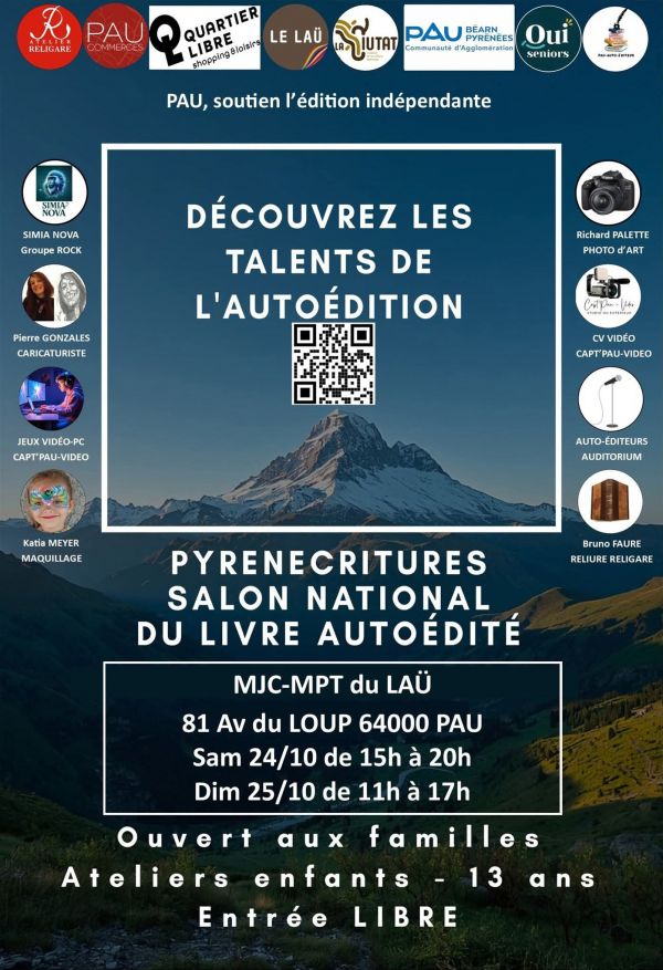 Salon du Livre autoédité PYRENECRITURES