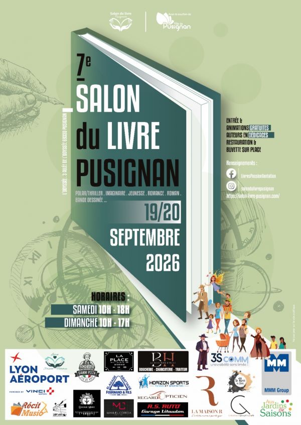 Salon du Livre de Pusignan 2026 Salon du Livre de Pusignan 2026