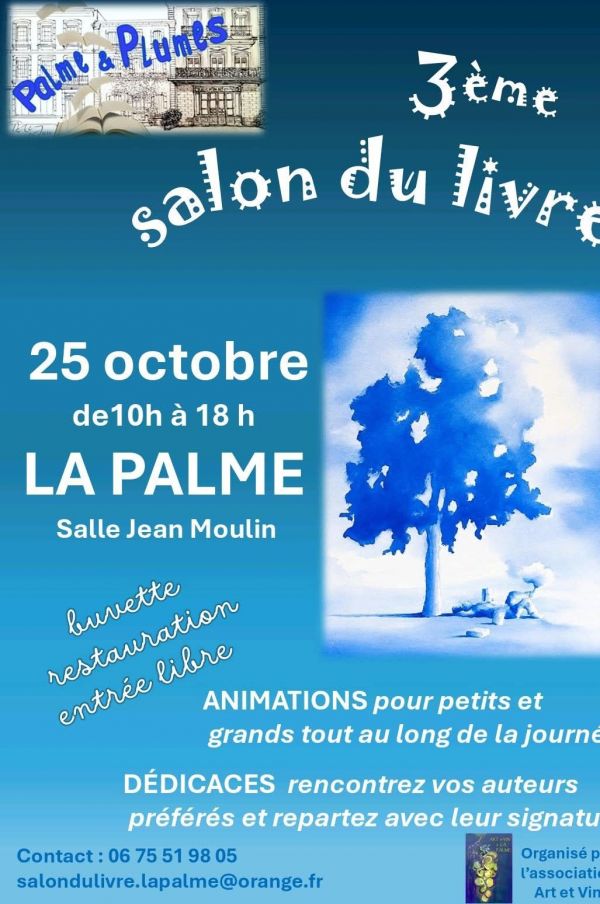 Salon du Livre de La Palme 2026 Salon du Livre de La Palme 2026