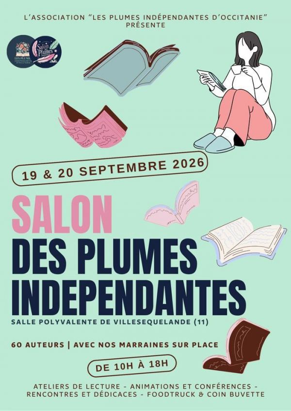 Salon des Plumes Indépendantes de Villesèquelande 2026 Salon des Plumes Indépendantes de Villesèquelande 2026