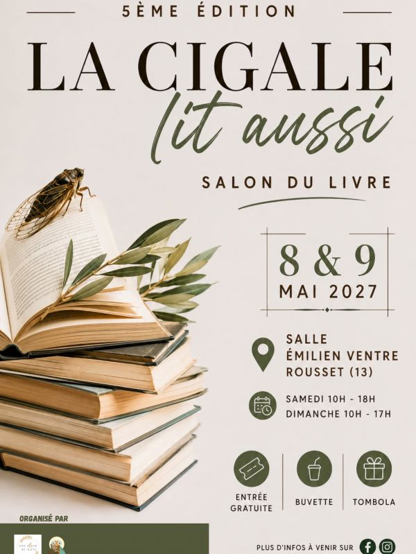 Salon du livre et des créateurs de Rousset 2027