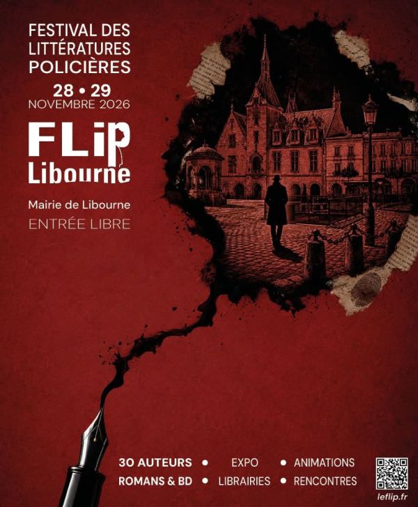 Festival des Littératures Policières de Libourne 2026 Festival des Littératures Policières de Libourne 2026