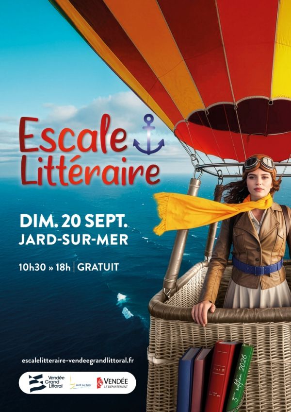 Escale Littéraire à Jard-sur-Mer 2026 Escale Littéraire à Jard-sur-Mer 2026