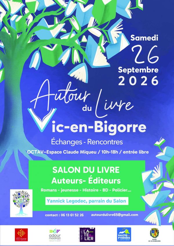 Autour du Livre à Vic-en-Bigorre 2026 Autour du Livre à Vic-en-Bigorre 2026