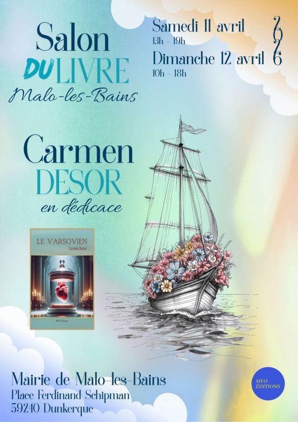 Salon du livre de Malo-les-Bains 2026