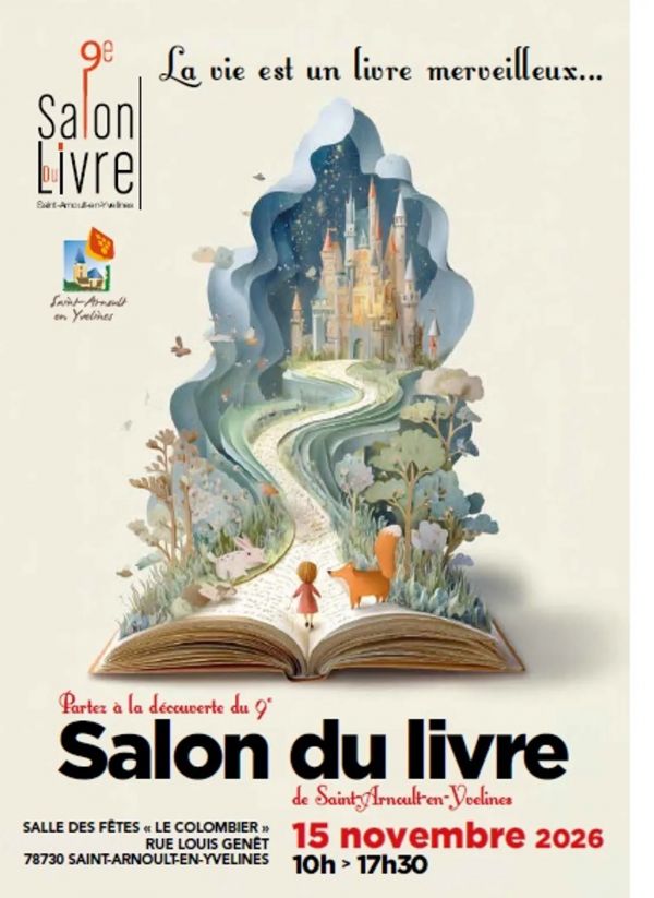 Salon du livre de Saint-Arnoult-en-Yvelines 2026