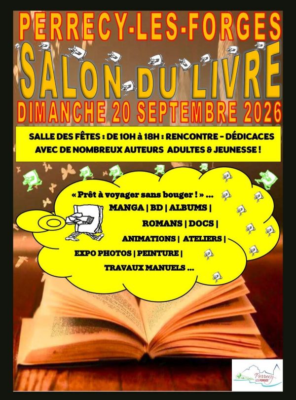 Salon du livre de Perrecy-les-Forges 2026 Salon du livre de Perrecy-les-Forges 2026