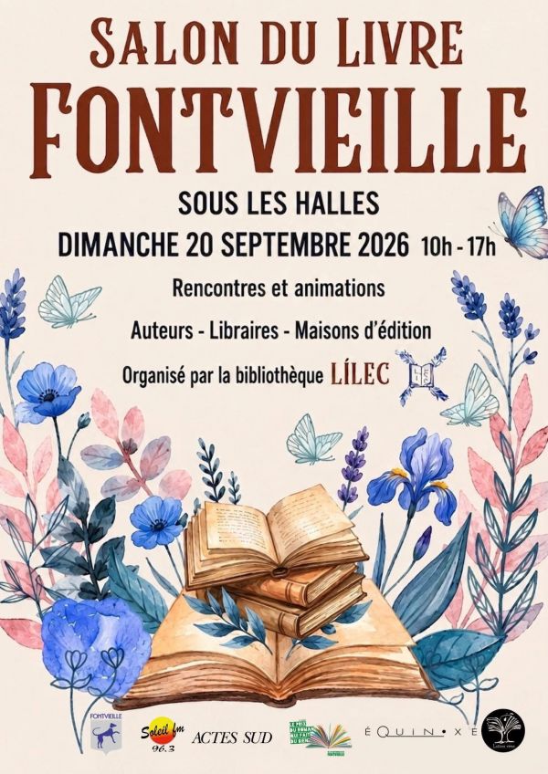 Salon du livre de Fontvieille 2026 Salon du livre de Fontvieille 2026